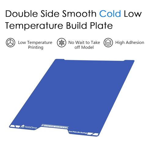 HzdaDeve 2PK H2C Vision Encoder and H2C Cool Plate Double Sided Smooth Cold Build Plate PEI Sheet Platform 335X346.5MM Advanced Accuracy Calibration Tool 5-Minute Calibration for Bambu Lab 3D Printer in Saudi Arabia