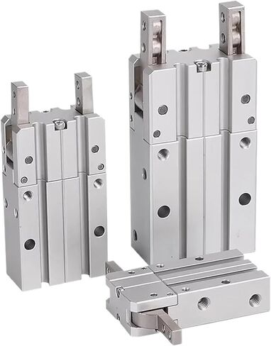 1pcs Finger Pneumatic Cylinder 180 Degree Open Or Closed Type Air Gripper HFR10 HFR16 HFR20 HFR25 HFR32 Through-Hole(HFR25) in Saudi Arabia