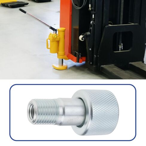 ECSiNG Hydraulic Jack Coupler Connector Fitting Female 13x37mm for Hydraulic Jacks in Saudi Arabia