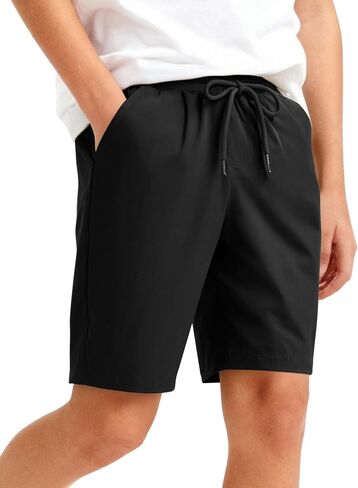 Boys Athletic Shorts Youth Lightweight Basketball Short with Pockets for Gym Sports Tennis in Saudi Arabia
