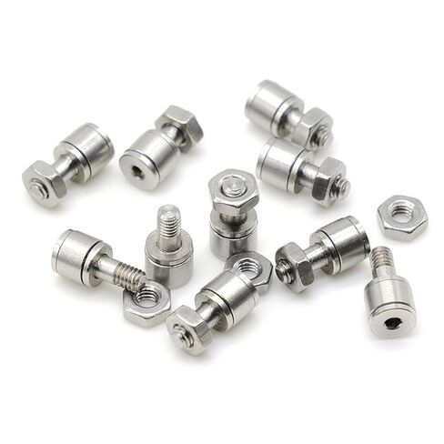 CF3/KR10 M3x10x17mm الفولاذ المقاوم للصدأ كام أتباع الترباس من نوع محمل ذو بكرات إبرية محامل 1 قطعة in Kuwait