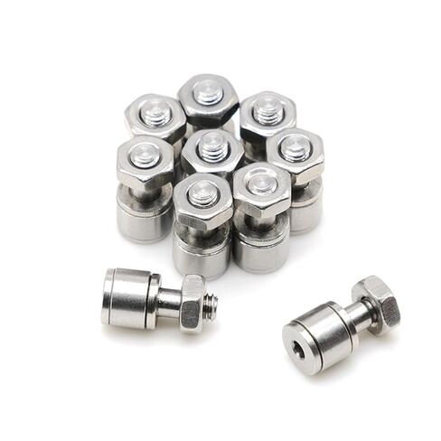 CF3/KR10 M3x10x17mm الفولاذ المقاوم للصدأ كام أتباع الترباس من نوع محمل ذو بكرات إبرية محامل 1 قطعة in Kuwait