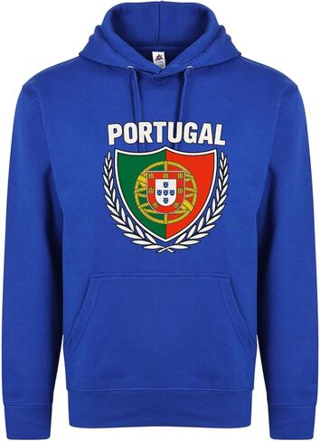 Portugal Flag Pullover Hoodie for Adults – Unisex Soccer Fan Apparel in Saudi Arabia