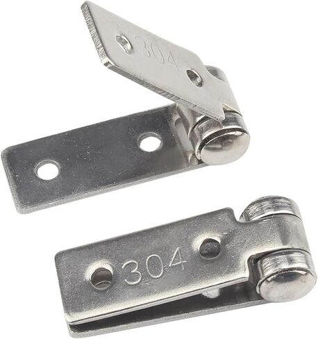 Stainless Steel Fold Nothing Frame Balcony Window Hinge Doors 2Pcs in Saudi Arabia