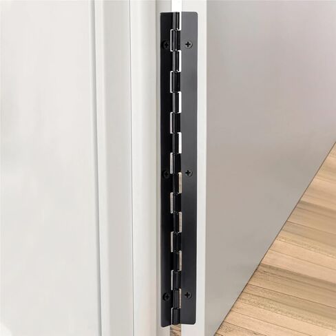 8 Inch Long Hinge Box Continuous Hinge 270 Degree Piano Hinges for Cabinet Wooden Box Cupboard Furniture Hardware Parts 2Pcs(Black 200mm 1pcs) in Saudi Arabia
