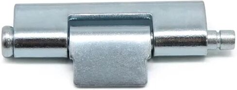 Detachable Stainless Steel 304 Curved Hinge Industrial Distribution Equipment 1Pcs(CL112-IronZincBlue) in Saudi Arabia