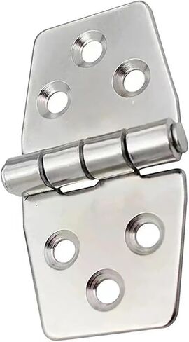 Stainless Steel Marine Door Hatch Hinge Heavy Duty Boat Hinge Distribution Box Control Cabinet Hinge 76 * 38 * 2mm 1Pcs in Saudi Arabia