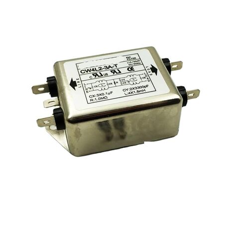 Power Filter 220V10A Power Purifier Two-Stage Filter CW4L2-10A-T(3ACW4L2-3A -T) in Saudi Arabia