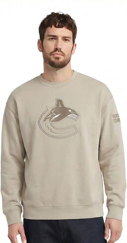 Pro Standard Mens NHL Neutral Fleece Crewneck Sweatshirt in Saudi Arabia