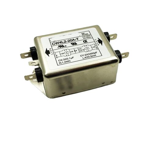 Power Filter 220V10A Power Purifier Two-Stage Filter CW4L2-10A-T(3ACW4L2-3A -T) in Saudi Arabia