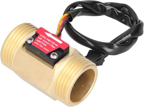 YF-B10 Water Sensor, Hydraulics, Pneumatics & Plumbing Meters Hall Flowmeter 1 inch (1.3 inch) External Wire Copper Water Sensor Turbine Flowmeter in Saudi Arabia
