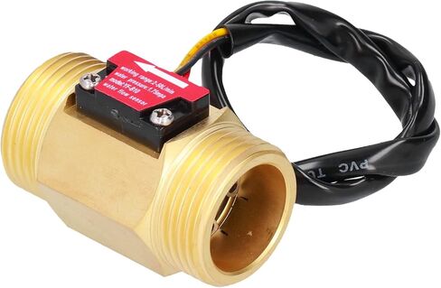 YF-B10 Water Sensor, Hydraulics, Pneumatics & Plumbing Meters Hall Flowmeter 1 inch (1.3 inch) External Wire Copper Water Sensor Turbine Flowmeter in Saudi Arabia