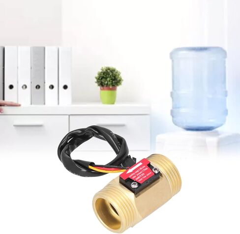 YF-B10 Water Sensor, Hydraulics, Pneumatics & Plumbing Meters Hall Flowmeter 1 inch (1.3 inch) External Wire Copper Water Sensor Turbine Flowmeter in Saudi Arabia