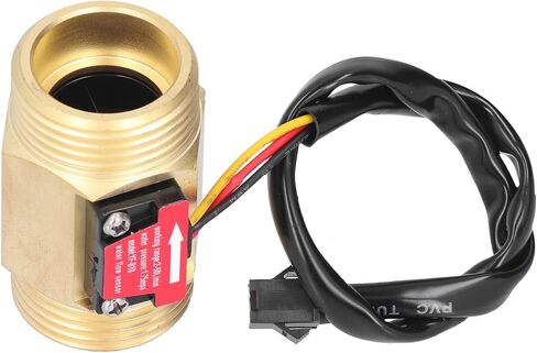 YF-B10 Water Sensor, Hydraulics, Pneumatics & Plumbing Meters Hall Flowmeter 1 inch (1.3 inch) External Wire Copper Water Sensor Turbine Flowmeter in Saudi Arabia