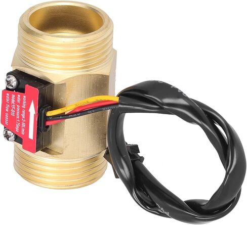 YF-B10 Water Sensor, Hydraulics, Pneumatics & Plumbing Meters Hall Flowmeter 1 inch (1.3 inch) External Wire Copper Water Sensor Turbine Flowmeter in Saudi Arabia
