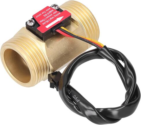 YF-B10 Water Sensor, Hydraulics, Pneumatics & Plumbing Meters Hall Flowmeter 1 inch (1.3 inch) External Wire Copper Water Sensor Turbine Flowmeter in Saudi Arabia