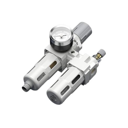 Pneumatic FRL Air Filter Regulator Lubricator Type Compress Air Tool Accessory Auto Drain AC2010 AC3010 AC4010(AC2010-02) in Saudi Arabia
