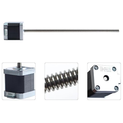 FYSETC Replacement Motor for Photon Mono 4K - 42-48mm Stepper Motor with Leadscrew 265mm/10.4inch: 1.5A 2 Phase 3.45V 1.8¡ã Step Angle T8 LeadScrew Stepping for Z Axis Resin 3D Printer Accessories in Saudi Arabia