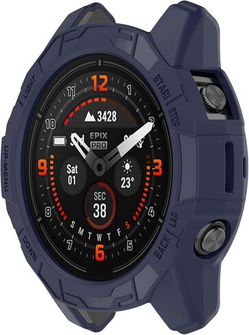 Muovrto Cases for Garmin epix Pro (Gen 2) 47mm,Soft Protector Protective Case Cover for Garmin Fenix 7/Fenix 7 Pro in Saudi Arabia