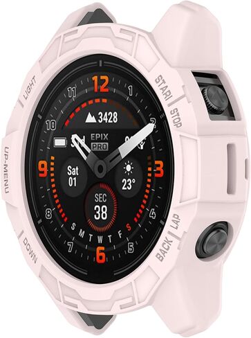 Muovrto Cases for Garmin epix Pro (Gen 2) 47mm,Soft Protector Protective Case Cover for Garmin Fenix 7/Fenix 7 Pro in Saudi Arabia