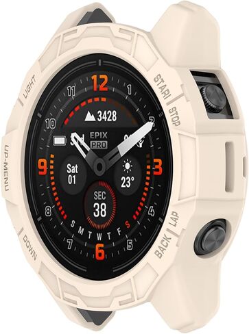 Muovrto Cases for Garmin epix Pro (Gen 2) 47mm,Soft Protector Protective Case Cover for Garmin Fenix 7/Fenix 7 Pro in Saudi Arabia