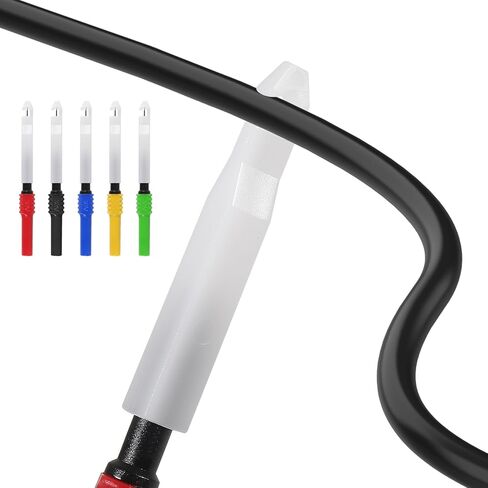30pcs Back Probe Kit Banana Plug to Copper Alligator Clips Automotive Test Leads Set, Insulation Wire Piercing Probes, Back Probe Pins Test Wires for Car Repairing Diagnostic Circuit Testing in Saudi Arabia