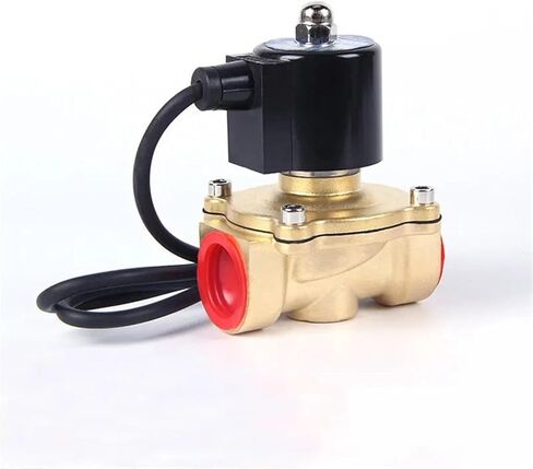 Electric Solenoid Valve 1/4 3/8 1/2 3/4 1 Inch DN8/10/15/20/25/50 Normally Closed Pneumatic 1Pcs(DN50,AC220V) in Saudi Arabia