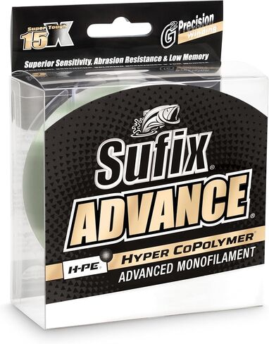 Sufix Advance Lo-Vis Green Monofilament 250-330 ياردة in Kuwait