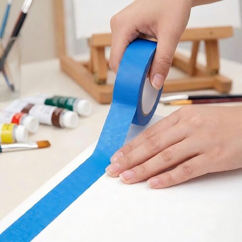 شريط لاصق ملون من تافيرا بعرض 2.54 سم، 12 لفة شريط رسام ملون لفن DIY، ووضع العلامات، وديكور الفصل الدراسي، واستخدام المنزل والمكتب، إجمالي 300 ياردة in Saudi Arabia