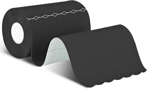 Extra Wide Kinesiology Tape Precut Strips, (4" x 10",10Pcs) Waterproof Breathable Latex Free Tape for Ankle Wrists Knees Elastic Running Tennis Swimming Football Sports Activities Tapes (Flesh) in Saudi Arabia