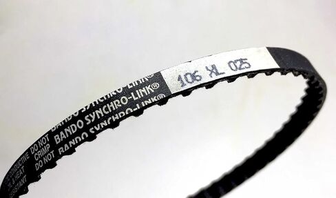 باندو باندو 106XL025 توقيت الحزام. 10.6 بوصة طول × 1/4 بوصة عرض (0.25 بوصة)، 53 سنًا in Saudi Arabia