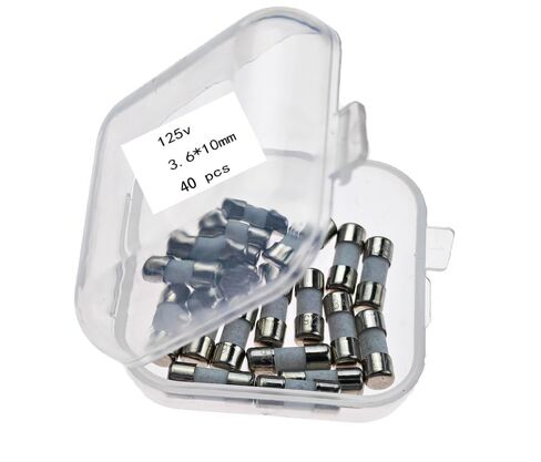 F8A Fuse, F8A 125V Fuse, 8 Amp 125V, F8A,8A 125V, 3.6 * 10 mm, Fast Blow Ceramic, Ceramics Cartridge Fuse, 40 Pcs in Saudi Arabia