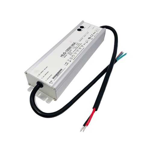 HLG-185H-36A 185W 36V5.2A مصدر طاقة مقاوم للماء لمصباح الشارع LED in Saudi Arabia