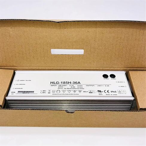 HLG-185H-36A 185W 36V5.2A مصدر طاقة مقاوم للماء لمصباح الشارع LED in Saudi Arabia