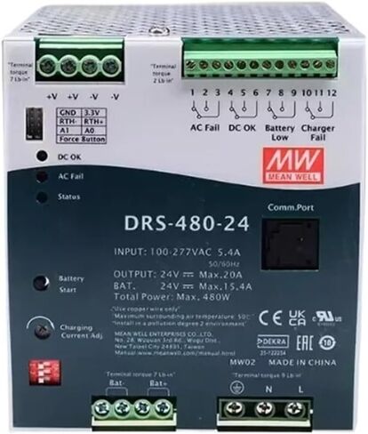 DRS-480-24 480W All-in-One Intelligent Security Power DRS-480 24V 15.4A in Saudi Arabia