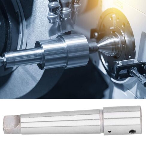 Morse Taper Arbor Steel Drill Sleeve, Magnetic Radial Bench Lathe Compatible, External Cooling Support, Quick Setup, for Industrial and DIY Users in Saudi Arabia