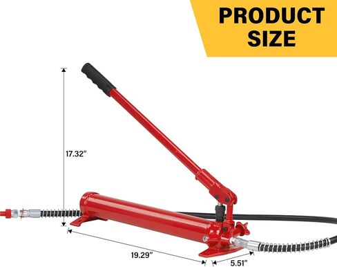 20000 رطل 10 طن رافعة أرضية هيدروليكية استبدال ذاكرة الوصول العشوائي متوافق مع Porta Power Kit Steel in Kuwait