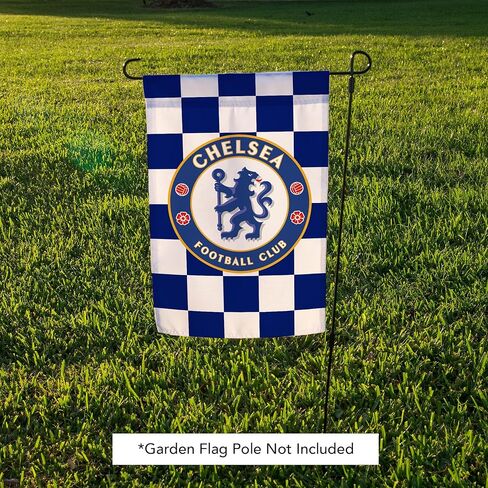 علم حديقة Desert Cactus Chelsea FC - لافتة كرة القدم لندن بلو ليونز مقاس 19 × 12 بوصة، للعرض والمناسبات الخارجية (علم الحديقة D) in Saudi Arabia