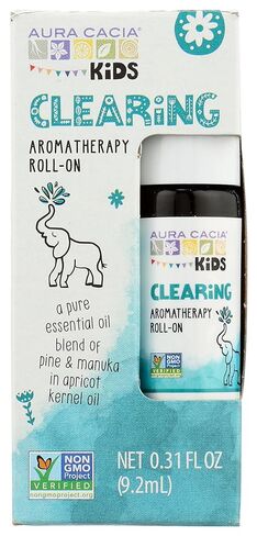 AURA CACIA Kids Clearing Aromatherapy Roll-On، 0.31 FZ in Saudi Arabia