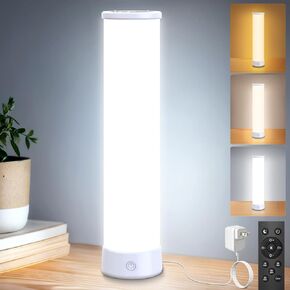 Light Therapy Lamp 15000 Lux, UV-Free Happy Sunlight Lamps with 3 Color Temperatures, Adjustable Brightness, Timer & Memory Function, Full Spectrum Light with Remote Control for Home, Happy Life in Saudi Arabia