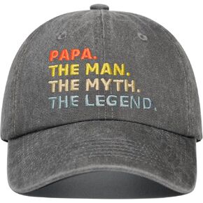 Papa Gifts for Men, Papa Gifts from Grandkids, Fathers Day Christmas Birthday Gift for Papas, Adjustable Papaw Hat in Saudi Arabia