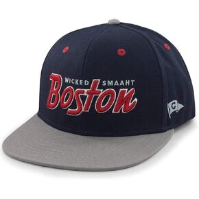 Chowdaheadz Boston Retrospect Two-Tone Snapback Hat Multi in Saudi Arabia
