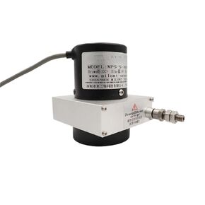 1pc Economical Wire Pull Displacement Sensor, High Precision Displacement Sensor, Wire Pull Encoder, Gate Opening Meter(白色) in Saudi Arabia