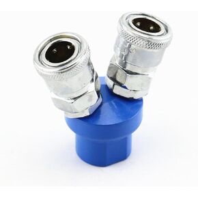 تركيبات هوائية 1/4 "BSPP متعدد 3Way/2Way خرطوم هواء اقتران سريع محول موصل SMY SMV(2Way) in Kuwait