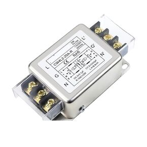 Single-Phase AC Power Filter CW3 CW4L2 10A 20A 30A-S/T AC220V Single-Stage Filter(CW4L2-20A -R 20A Terminal Desktop) in Kuwait