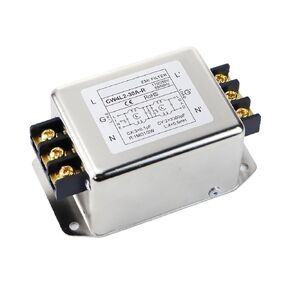 Power Filter 220V 380V Dual Three-Level Terminal Block Guide Rail Type CW3CW4EL2-10A20A-SR CW4N(CW4N -20A -R 3 Phase Terminal 380VAC) in Kuwait