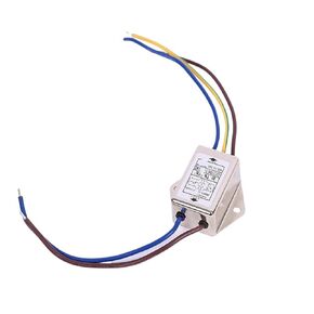 Power Filter 3A 6A 10A Power Purifier DC24V DC CW1B-10A-L Filter DC12V(10A with line DC12V) in Kuwait