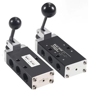 صمام عكسي SH-402 ذو موضعين بخمسة اتجاهات لإعادة الضبط اليدوي SH-403 صمام يدوي 1 قطعة (SH-402) in Kuwait
