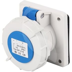 European Standard Concealed Socket Outdoor IP67 Waterproof Industrial Plug-in Connector Power Controller Switch(SP-234 4P 32A) in Saudi Arabia