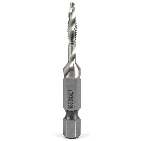 Hex Shank Drill Bit Set M4, HSS Taper Drill Bits with Self-Centering Point for Aluminum, Soft Metals, Iron One-Step Processing in Saudi Arabia